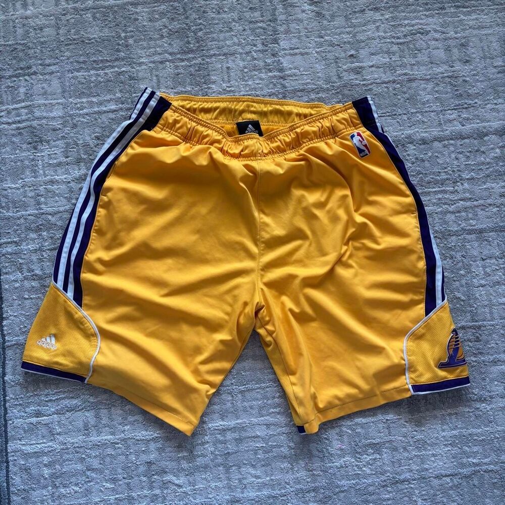 Adidas Men's Yellow Shorts